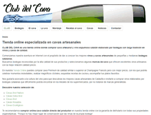 Tablet Screenshot of clubdelcava.com